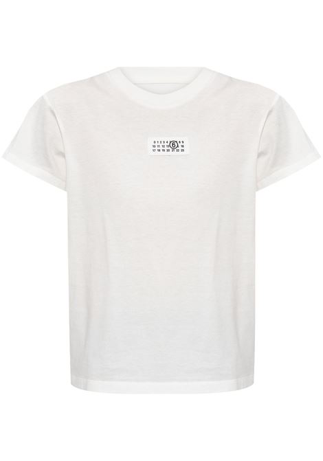 White Numbers-motif T-shirt Mm6 maison margiela - women MM6 MAISON MARGIELA | S52GC0327S24312101